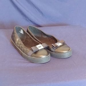 Michael Kors quilted flats